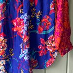 Soft Surroundings  Hermosa Floral Embroidered Tunic Top Blouse Long Sleeve PS Photo 7