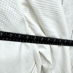 Torrid New Jacket Women Size 6 Ivory Open Front Waffle Collarless Long Sleeve Photo 6