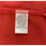 Umgee  Shirt Women Medium Orange Cream Lace Sleeve Boho Bohemian Peasant Colorful Photo 7