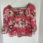BCBGMAXAZRIA  crop shirt - size small Photo 4
