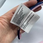 Disney  Parks Minne Mouse Blue Polka Dot Mouse Ears Headband Pink Glitter Photo 1