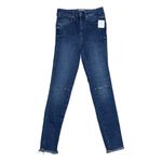 Anthropologie We The Free High Rise Nightshade Blue Skinny Denim Jeans Jeggings Photo 1