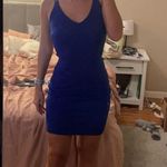 Blue Backless Dress Photo 1