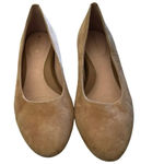 Taryn Rose Beige Babs Leather Pull-On Pump Heels Size 11B Photo 5