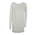 Anthropologie  Moth Side Split Tunic Pasadena Sweater dress cashmere blend oatmea Photo 3