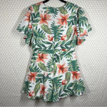 Revolve Superdown Karlie Floral Deep V Romper Photo 5