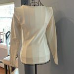 BNWOT women’s square neck, long sleeve stretch fitted top Photo 3