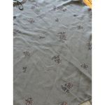 LC Lauren Conrad LC Blouse Size XS Floral Split Back 3/4 Bell Sleeve Chiffon Business Casual Photo 4