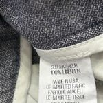 Theory NEW  Linen Dalisha Red Bay Speckled Blue Pant Deadstock Sz 6 Timeless Twee Photo 5