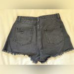 Wild Fable  Blue and Black Distressed Jean Shorts Photo 5