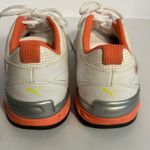 Puma Athletic Shoes White Orange Yellow Logo Lace Up Sneakers Men Size 9 Photo 6