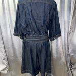 Anthropologie Denim Wrap Dress Photo 5