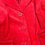 Bernardo Vintage Red Leather Jacket Coat Snakeskin M Medium L Large Photo 1