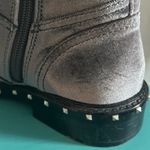 Vince Camuto Women’s VC Talorini Smooth Velvet Granite Peak Studded Combat Boots Photo 10