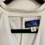 Francesca's Francesca’s Blue Rain White Sundress Purple Floral  Photo 4