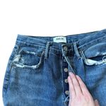 AGOLDE Riley High Rise Straight Crop Jean Frequency Photo 5