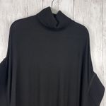 Karen Millen Karen Millen Poncho Size XS/S Black Wool Blend Turtle Neck Jeweled Quiet Luxury Photo 5