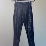 Shinestar 🧡NWT-Pleather/fabric side zip up pant Photo 2