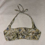 Abercrombie & Fitch Halter Bikini Top Floral Print Photo 0