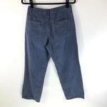 Oak + Fort Womens Boyfriend Jeans Cropped Dark Wash Size L Photo 1