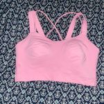Lululemon like a cloud sports bra size 10 pink frosting Photo 4