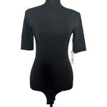 Everlane The Short Sleeve Crew Neck Bodysuit Small Women’s Black. Photo 1