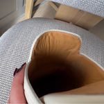 Gucci  Princetown Horsebit Leather GG Logo Monogram Loafer Mule In White Leather Photo 7