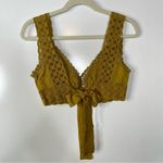 Urban Outfitters  Lace Tie Back Bralette Top Size Small Photo 1