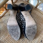 Kate Spade Giselle Slingback Peep Toe Spotted Heel Photo 6