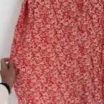 Lily White Lily Rose Women's Floral Smocked Molded Cup Sun Tank Maxi Dress Red‎ XXL 2X Photo 8