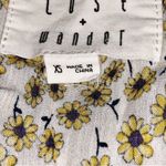 Lost + Wander Yellow Floral Crop Top Size XS Photo 7