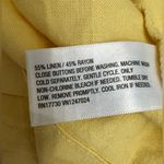 A New Day  Women's Button Up Linen Trench Coat Jacket Photo 7