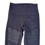 Alo Yoga  7/8 High Waist Black Moto Crop Leggings Size XS Photo 4