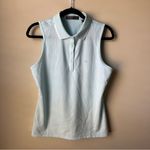 G/FORE Womens Polkadot Jacquard Sleeveless Golf Polo Size M Photo 1