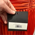 Mac Duggal 26992 Pleated Sleeveless Halter Gown in Spring Green Size 10 Sunset Photo 9