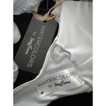 NWT Kenny Flowers the Santorini gold ring white sporty bikini top small Photo 9