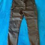 Olive Green Drawstring Cargo Joggers Size Fits 9/10 Size M Photo 2