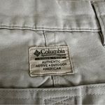 COLUMBIA khaki pants hiking cotton size 8 Tan Photo 5