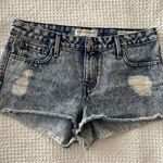 Bullhead Acid Wash Low Rise Denim Shorts Size 29 Photo 0