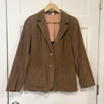 Space Legs Vintage 70s Corduroy Blazer Jacket Brown Women’s 11 Photo 0