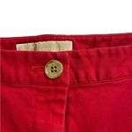 Michael Kors Red Zip Pocket Pants Sz 8 Photo 5