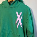 Machine Gun Kelly Hoodie XX Adult Small Official Tour Merch Green Pink Heavyweig Photo 2
