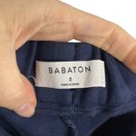 Babaton Aritzia Navy Blue Cohen Cropped Pleated Dress Trousers Pants Size 2 Photo 9