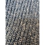 Free People Beach Freya Sweater Knit crop Sweater mock neck blue white XS Photo 9