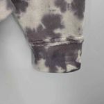 t.la Anthropologie Button Front Sweater Womens Medium White Blue Tie Dye Cotton Photo 5