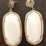 Kendra Scott White and Gold  Earrings Photo 0