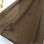 ALLSAINTS Spitalfields olive silk crepe wrap dress Photo 6