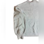 Kate Spade  Wool Blend Light Blue Sweater with Pink Snowflake S Small Photo 4