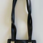 Nordstrom Black Shoulder Purse with Silver Detailings Photo 1