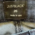 Just Black Mid Rise Blue Soft Skinny Denim Women’s Minimalist Jeans SZ 26 # 1543 Photo 7